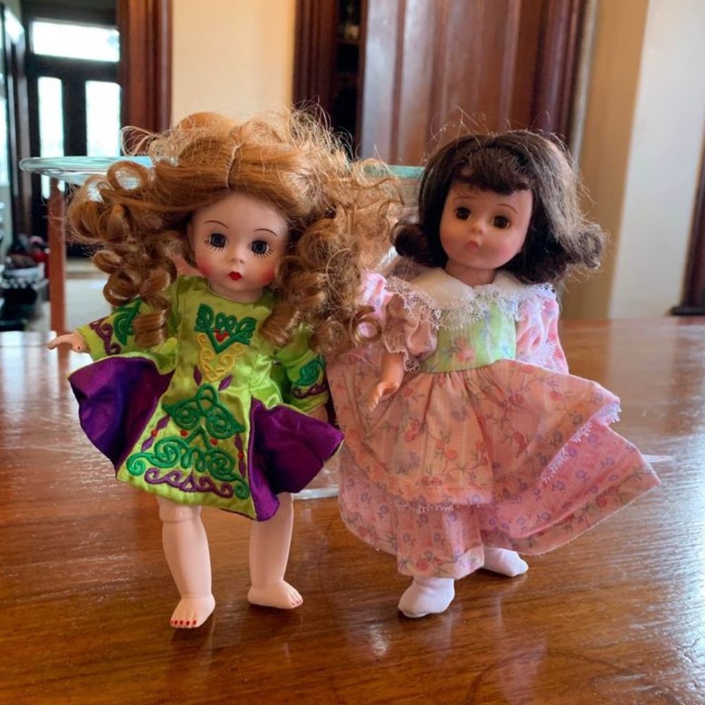 2 Madame Alexander Dolls